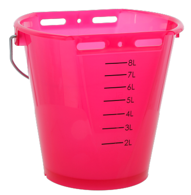 Süt İçirme Kovası (Şeffaf Pembe)