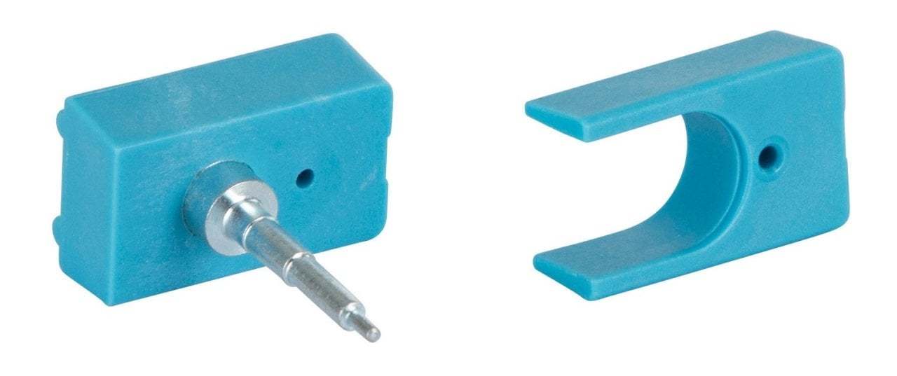 Kerbl Mavi Kulak Küpesi Pensi İğnesi